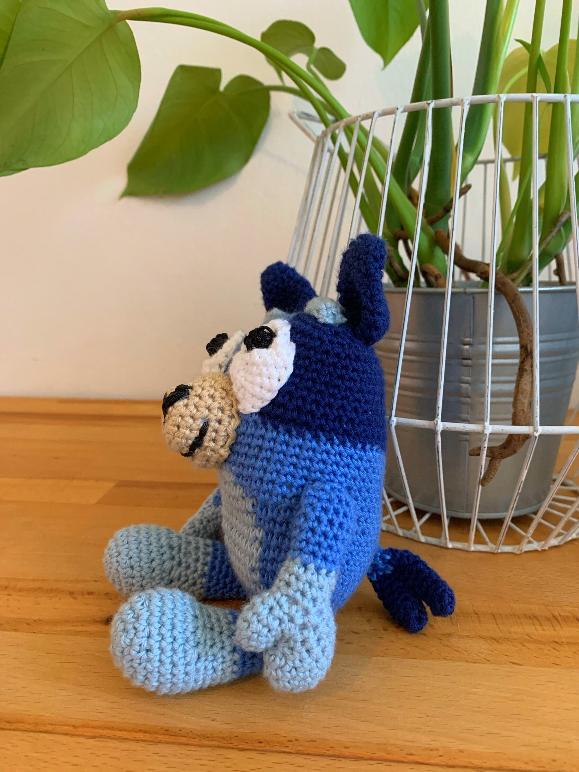 Bluey amigurumi