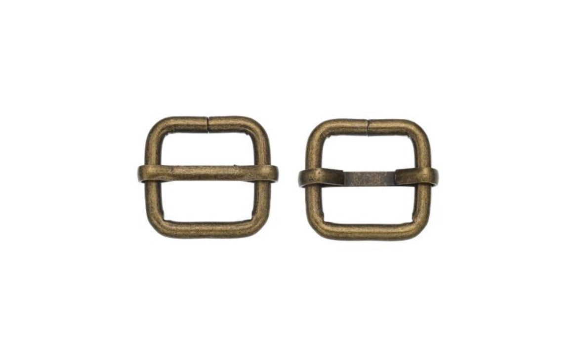 Hebilla hierro reguladora 3.8x20x20mm.
