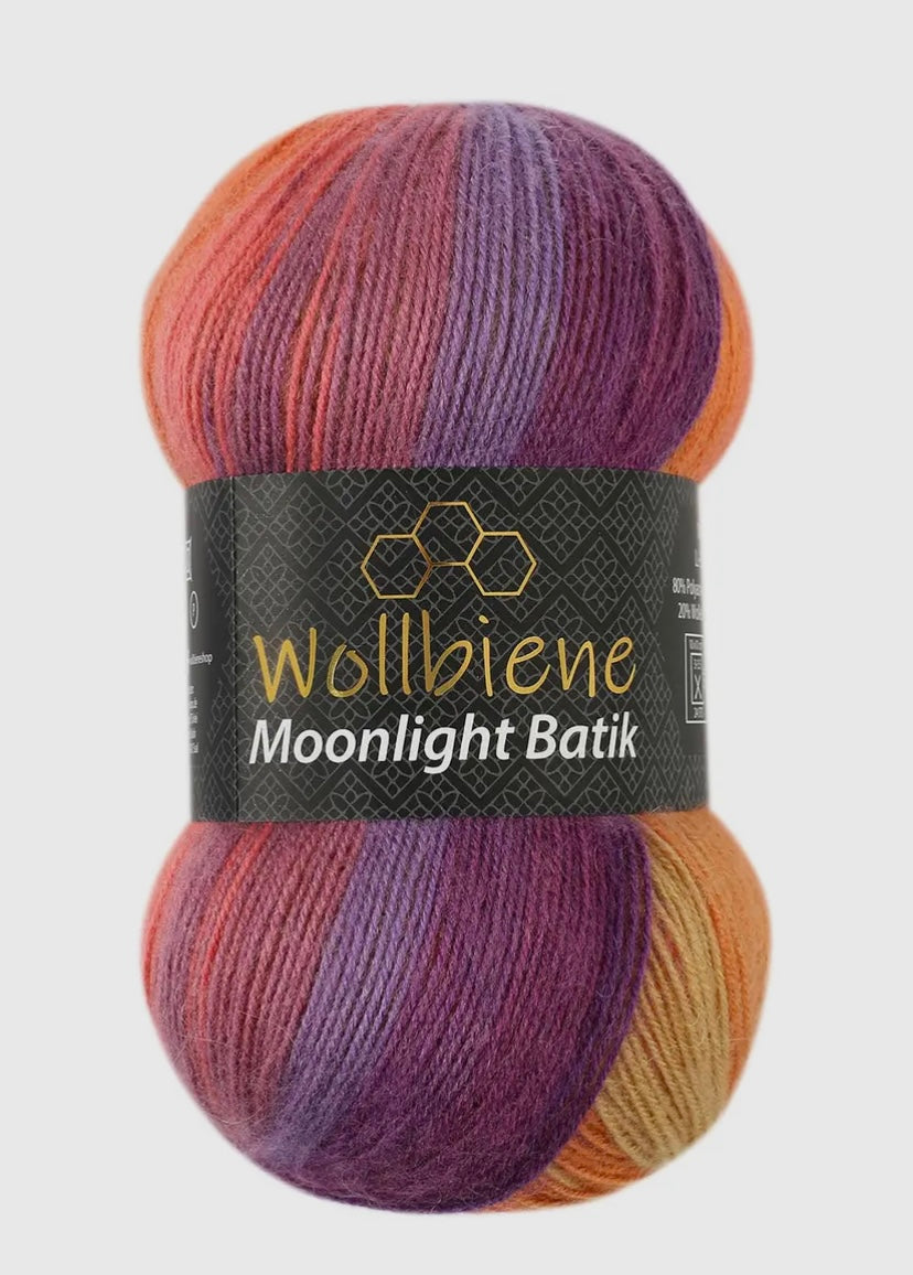 Wollbiene Moonlight Batik