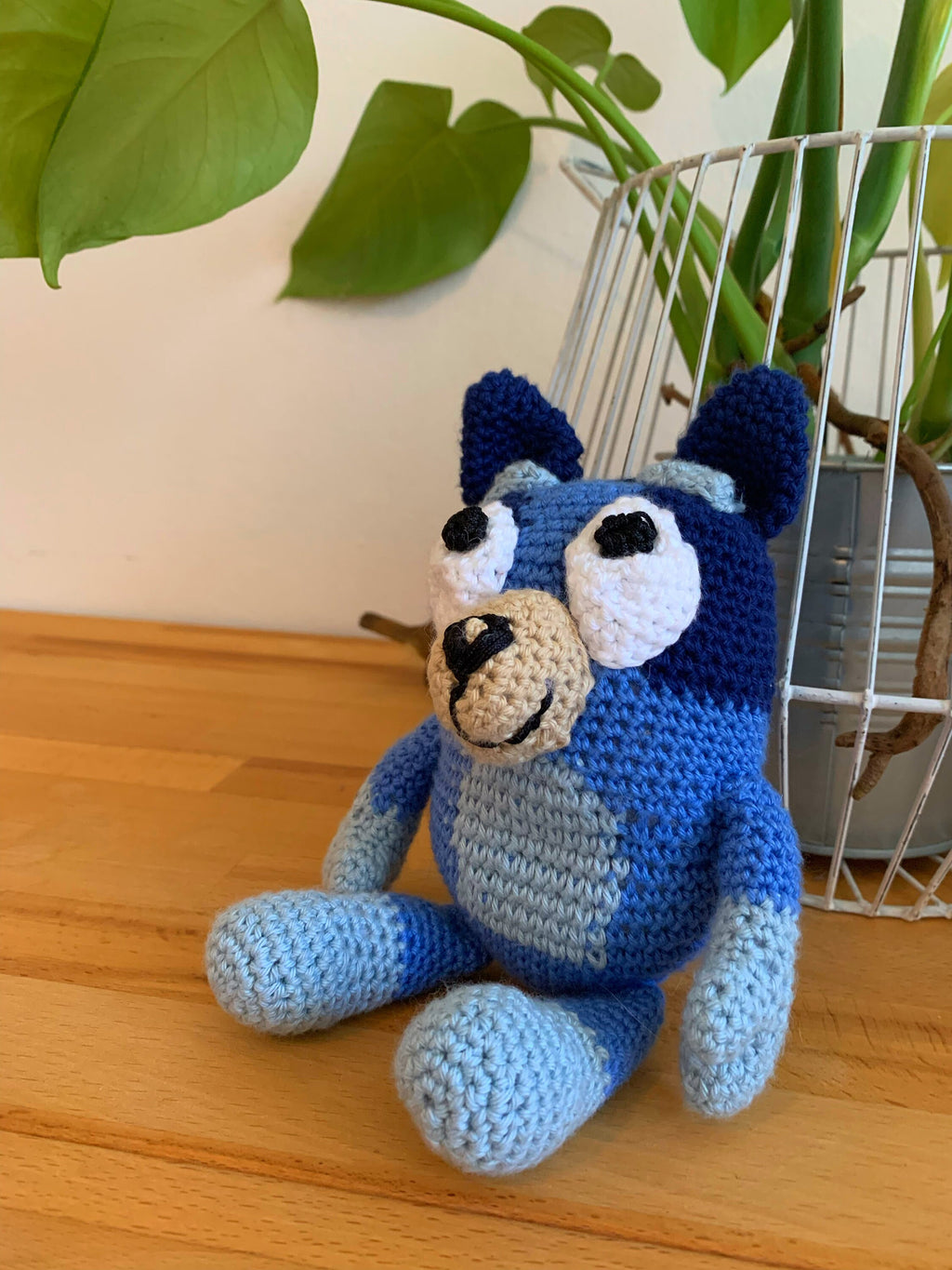 Bluey amigurumi
