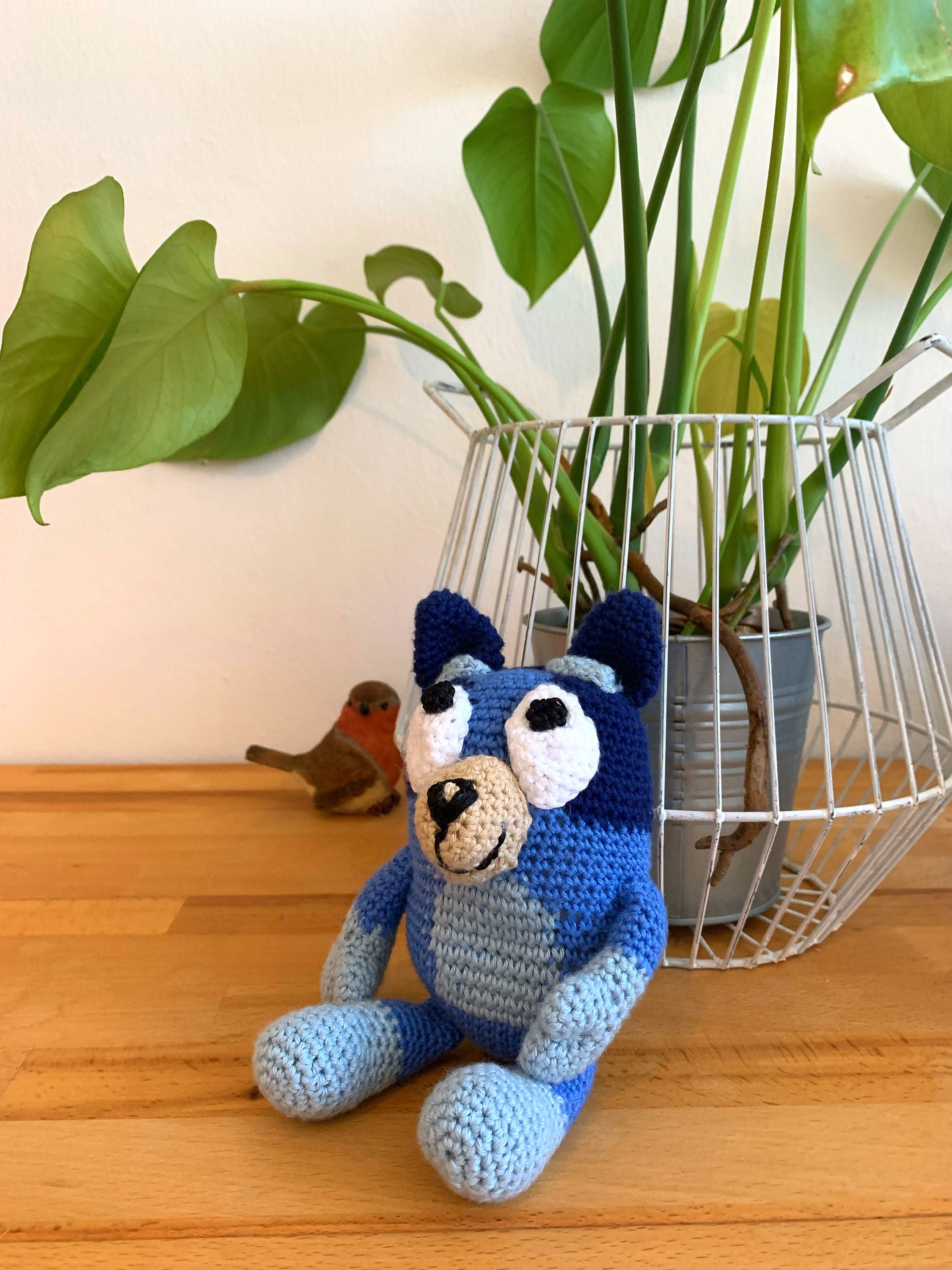 Bluey amigurumi